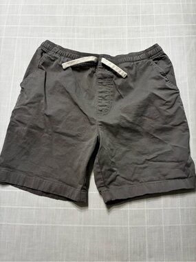 chubbies Dark Gray Drawstring Hybrid Shorts